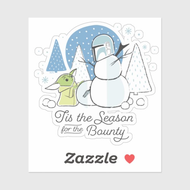 Sticker L'enfant | Tis the Season for the Bounty (Feuille)
