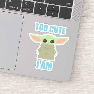 Sticker L'Enfant - Trop Mignon Je Suis