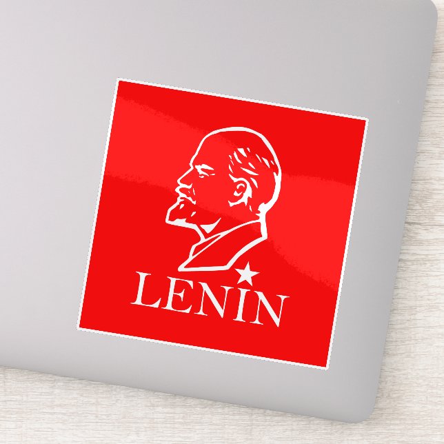 Sticker Lenin, USSR, CCCP, Soviet Union, Communism (Détail)