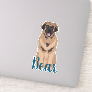 Sticker Leonberger personnalisé