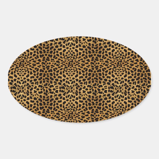Sticker Leopard Enveloppe Leopard de luxe (Devant)