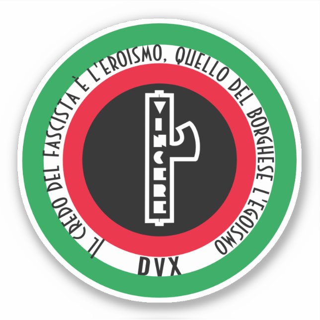 STICKER L'EROISMO (Devant)