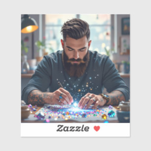 Sticker Les amateurs de diamant