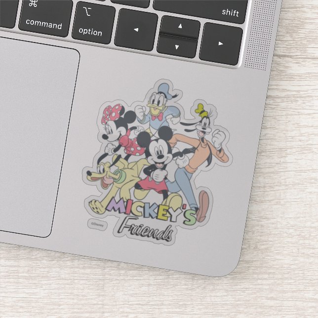 Sticker Les amis de Mickey (Détail)
