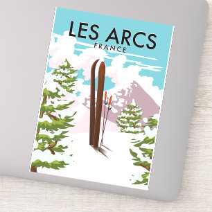 Sticker Les Arcs France