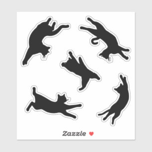 Sticker Les chats qui tambourinent