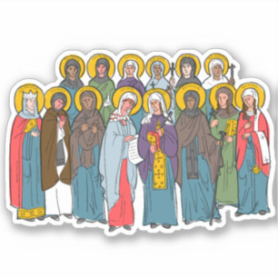 Sticker Les divinités aimées par Dieu