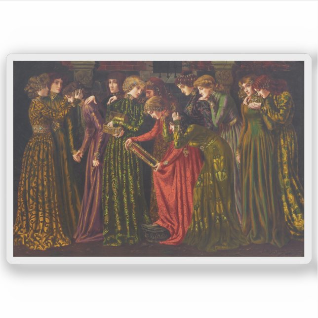 Sticker Les douze princesses dansantes de Gustave Stevens (Devant)