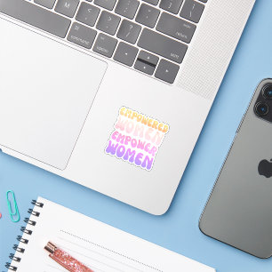 Sticker Les femmes autonomes donnent du pouvoir aux femmes