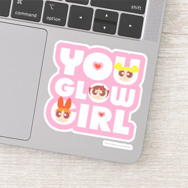 Sticker Les filles puissantes : La Fille Lumineuse (Détail)