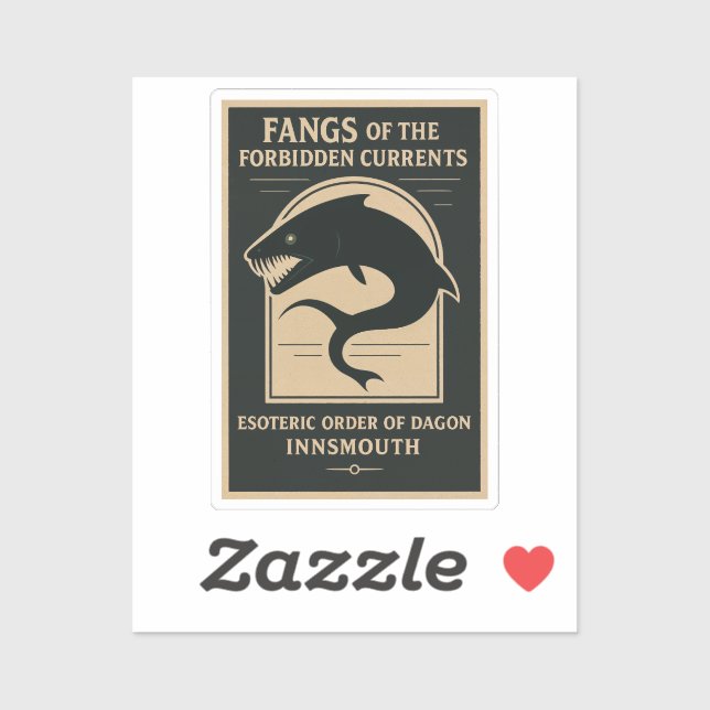 Sticker Les griffes des courants interdits - Ordre ésotéri (Feuille)