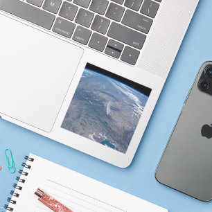 Sticker Les Incendies Sauvages Dans L'Ouest Et Le Sud-Oues