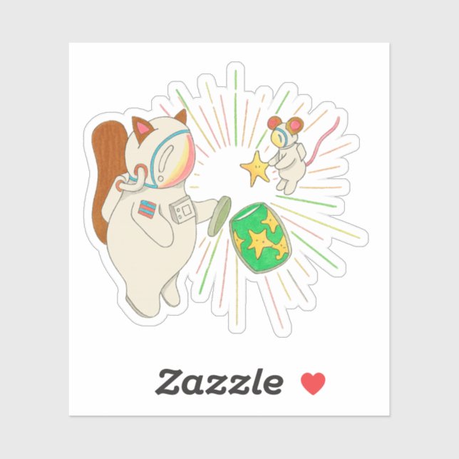 Sticker Les lucioles ont été ennuyeuses (Feuille)