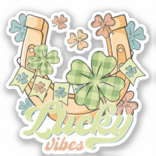 Sticker Les Lucky Vibes de St. Patrick