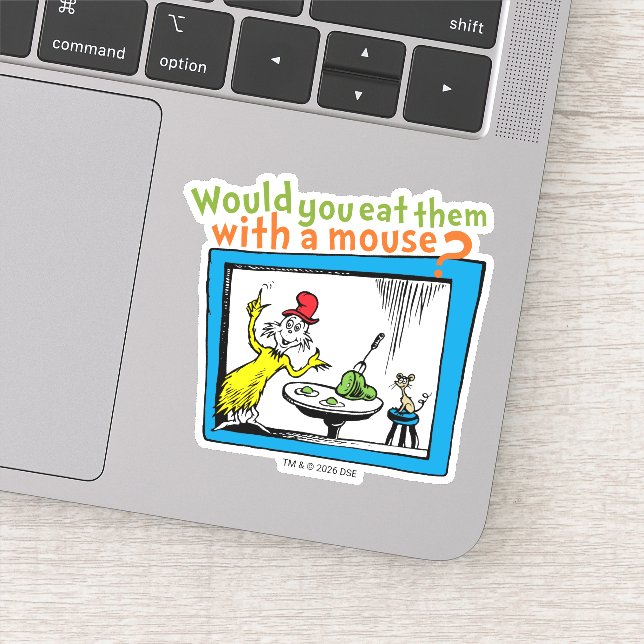 Sticker Les mangeriez-vous avec une souris ? (Détail)
