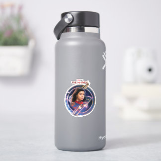 Sticker Les merveilles Mme Marvel Insigne Cercle