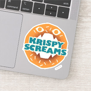 Sticker Les monstres au travail   Cri Krispy