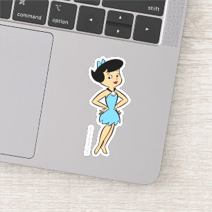 Sticker Les Pierrafeu   Betty Rubble