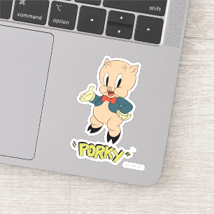 Sticker Les rires rétro de LOONEY TUNES™  Cochon de por