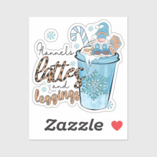 Sticker Les trois choses les plus importantes en hiver