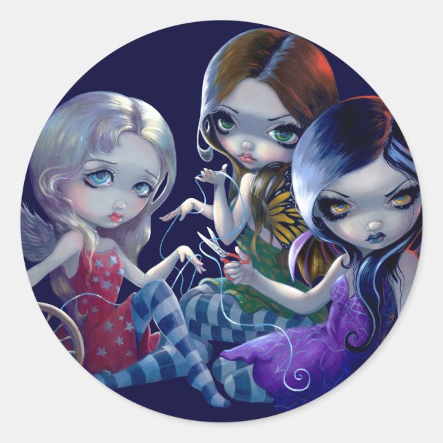 Sticker "Les Trois Fates" (Devant)