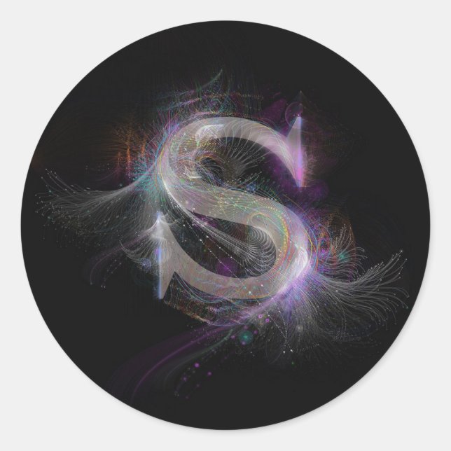 Sticker letter S (Front)