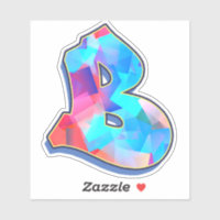 Lettre B _ Graffiti Lettres alphabétiques