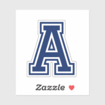 Lettre couleur personnalisée alphabet de police d'