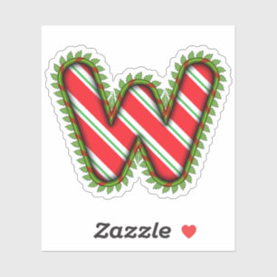 Sticker Lettre de Noël W