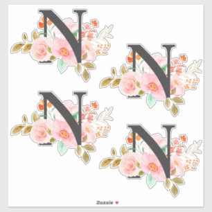 Sticker Lettre N