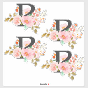 Sticker Lettre P