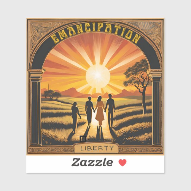 Sticker "Levée de soleil de l'émancipation"