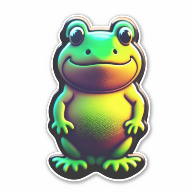Sticker Levez-vous dans la créativité avec des sacs à bagu (Devant)