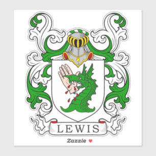 Sticker Lewis Family Crest