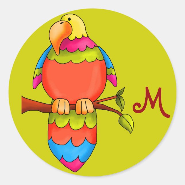 Sticker LGC Tropical Parrot-dise (Devant)
