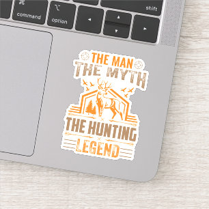 Sticker L'Homme, Le Mythe, La Légende De La Chasse - Le C