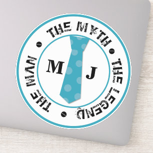 Sticker L'homme le mythe la légende nom personnalisé