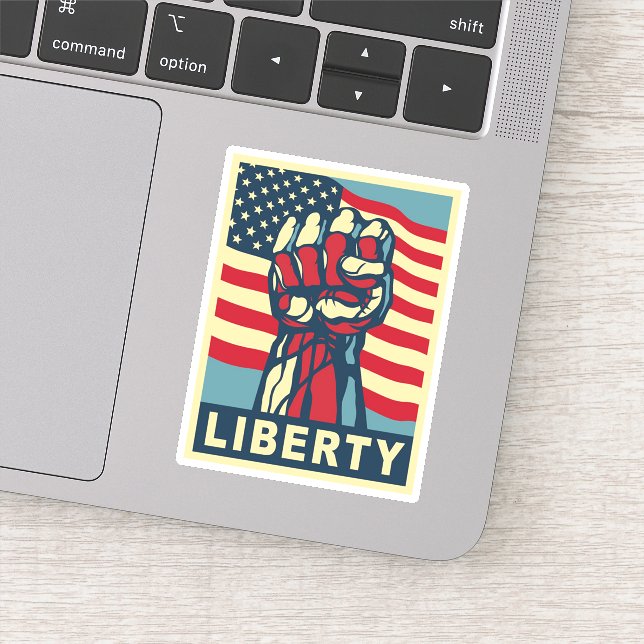 Sticker Liberté (Détail)
