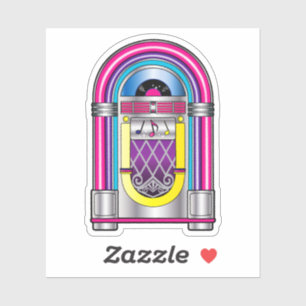 Sticker Librairie en couleurs