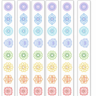 Sticker Ligne Kundalini Chakra