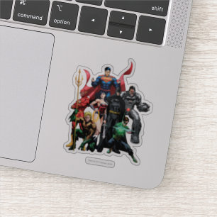 Sticker Ligue de la justice - Groupe