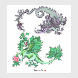 Sticker Lil Garden Dragons