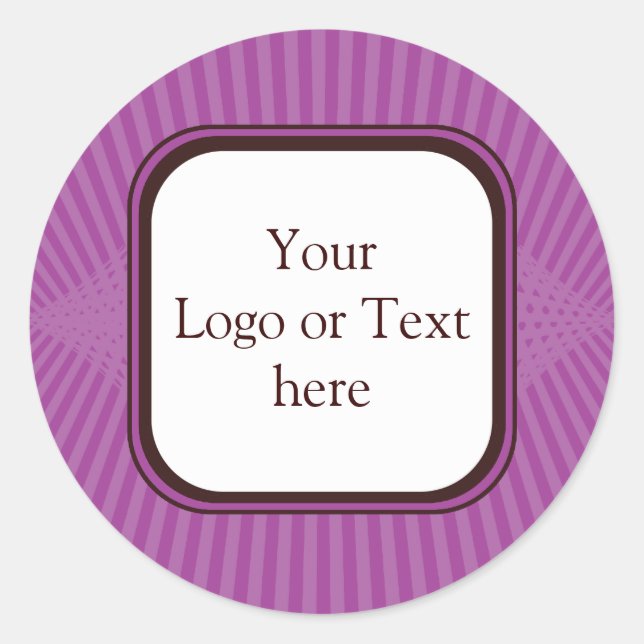 Sticker Lilac Spring Rays (Devant)