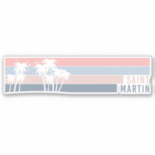 Sticker L'île Saint Martin St Maarten