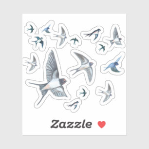 Sticker L'Illustration De L'Avalière Volante