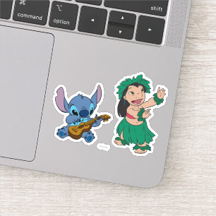 Sticker Lilo et Stitch