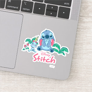 Sticker Lilo & Stich   Stitch & Scrump