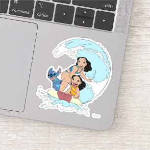 Sticker Lilo, Stitch et Nani