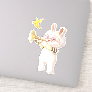 Sticker Lily florissante