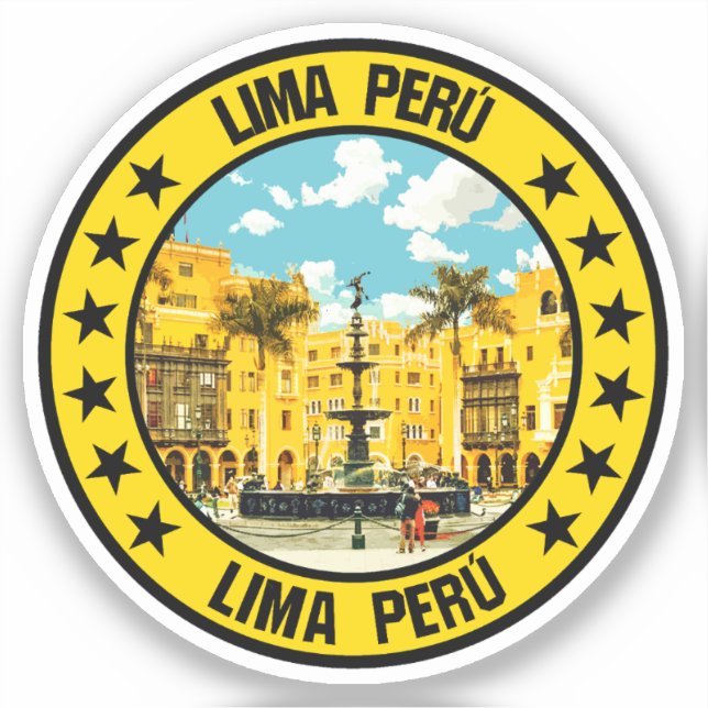 Sticker Lima (Recto)